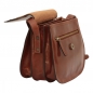 Preview: Old Angler Schultertasche Leder Braun Seitenansicht-1 Preview: Old Angler Schultertasche Leder Braun Seitenansicht-1